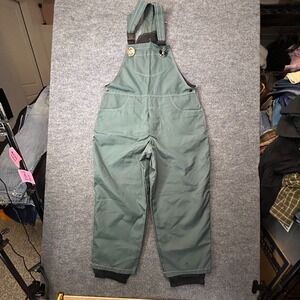 Magnus Overalls Women's Green Denim Lined Pocket Classic Workwear - 43X29.5